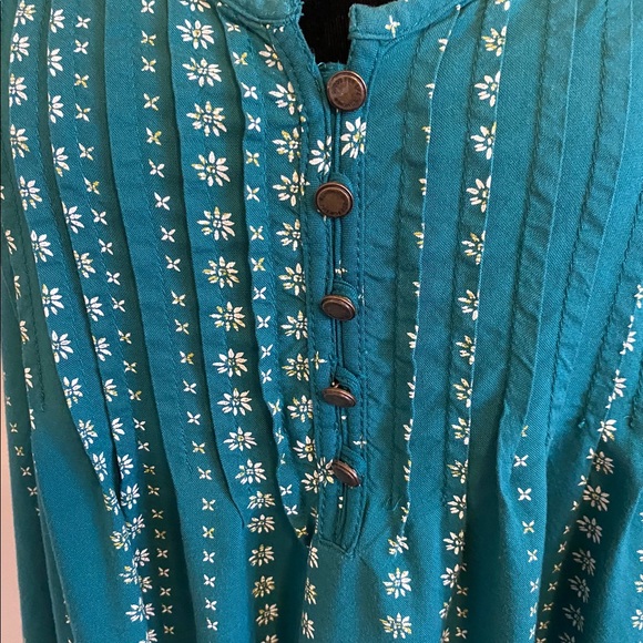 Sonoma Goods for Life Pleated Smock Dress XL NWOT - Picture 4 of 7